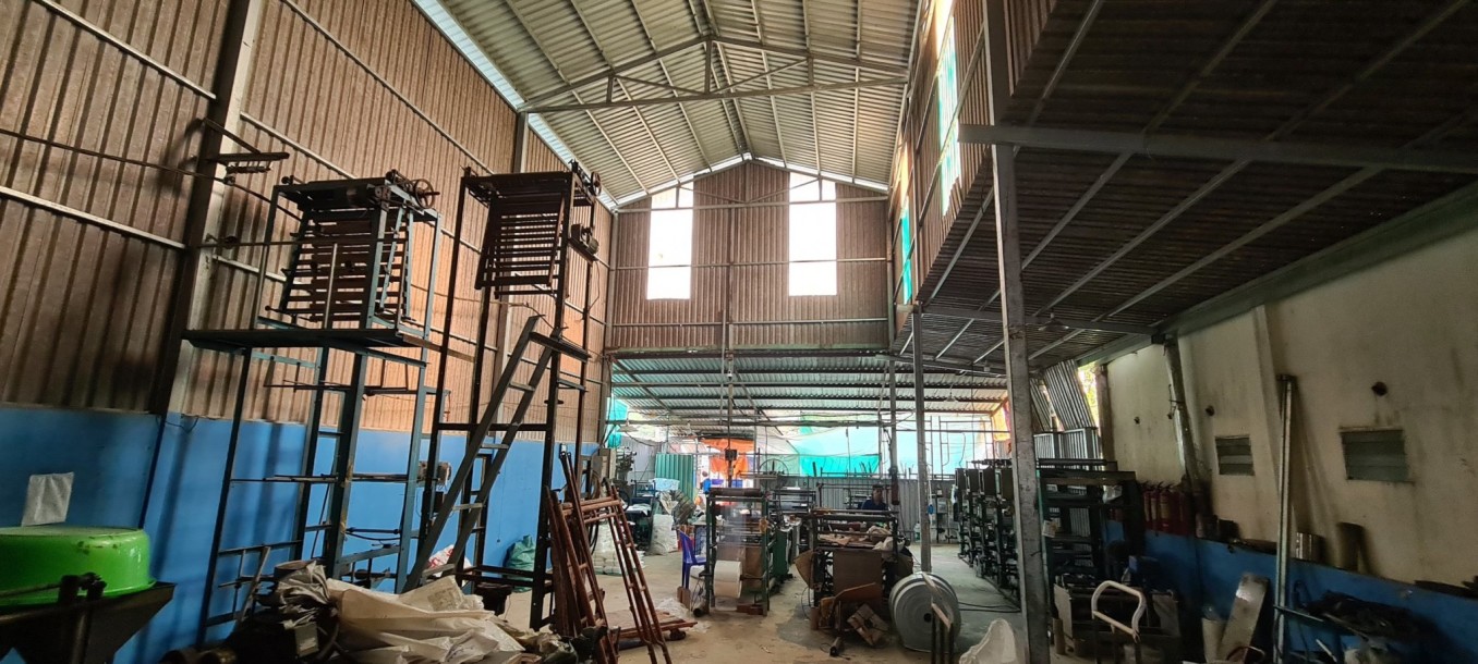 CHÍNH CHỦ CỦ CHI BÁN NHÀ XƯỞNG 2MT CÓ SẴN VĂN PHÒNG, MT ĐƯỜNG NHỰA 12M 950